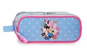 DISNEY MINNIE FLOWERS prazna pernica sa 2 pregrade
