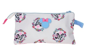 DISNEY MINNIE FLOWERS prazna pernica sa 3 pregrade - Img 3