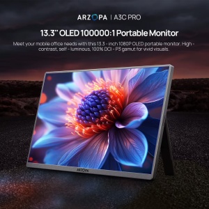 Eksterni prenosni monitor 13,3'' A3C Pro OLED 150%sRGB - Img 2