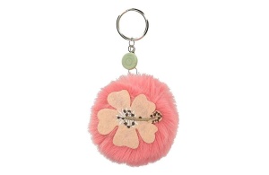 ENSO FLUFFY CHARMS dečiji privezak - koralna - Img 2