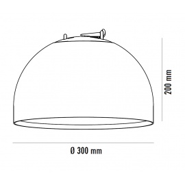 EOS SEMISPHERE P0862-300A1 24W 3000K CRNA - Img 3