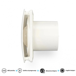 ERA VENTILATOR F100 RIO 4C IVORY - Img 2