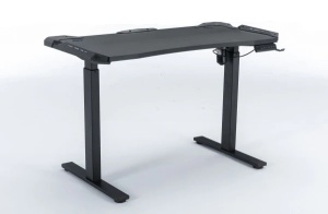 Gaming sto EPlayGame HC-GT-004SD1 120x60x75cm/elektronski podesiva visina/organizator za kablove/RGB