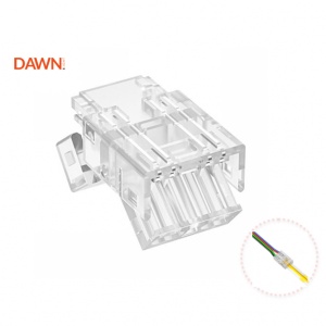 KONEKTOR ZA LED TRAKU COB X10C-4P (10mm, 4PIN) 10 kom - Img 1