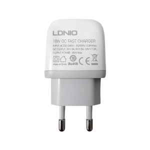 Kucni punjac LDNIO A1209Q QC3.0, 18W sa micro USB kablom beli - Img 4