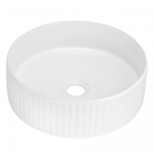 Lavabo nadgradni MINOTTI 360x360x115 beli mat - Img 2