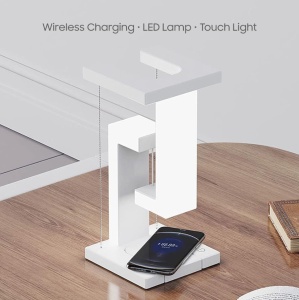 LED lampa + wireless punjac 10W - Img 1