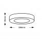 LED PANEL N/Z KNC5-24W 6500K - Img 2