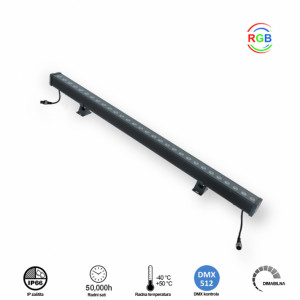 LED REFLEKTOR JM-059 72W RGBWW 4in1 3000K IP66 24V - Img 5