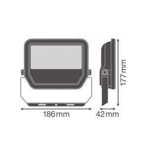 LEDVANCE LED REFLEKTOR 30W/4000K SYM 100 BK - Img 2
