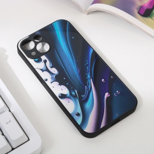 Maska Abstract za iPhone 13 6.1 tamno plava