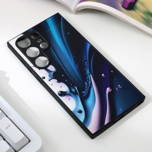 Maska Abstract za Samsung S928B Galaxy S24 Ultra tamno plava