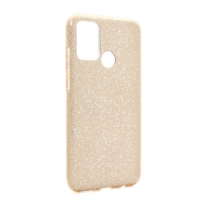 Maska Crystal Dust za Huawei Honor 9A zlatna