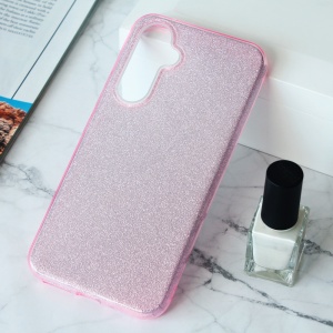 Maska Crystal Dust za Samsung A346B Galaxy A34 5G roze