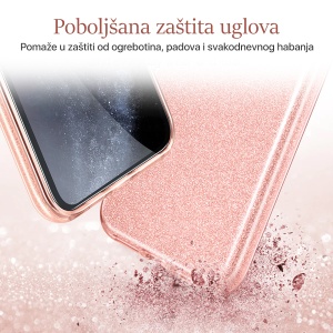 Maska Crystal Dust za Samsung A346B Galaxy A34 5G roze - Img 4