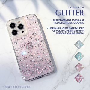 Maska Glitter za iPhone 11 Pro 5.8 ljubicasta - Img 3