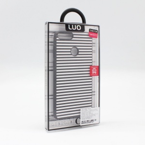 Maska Luo Stripes za Huawei P smart/Enjoy 7S crna - Img 2