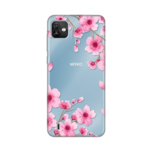 Maska Silikonska Print Skin za Wiko Y82 Rose flowers