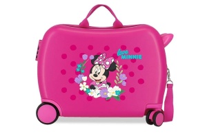 MINNIE LOVE dečiji kofer sa točkićima - pink