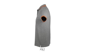 PASADENA MEN muška polo majica sa kratkim rukavima - Grey melange , XL - Img 3