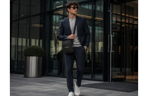 PEPE JEANS DURHAM muška torba na rame - crna - Img 11