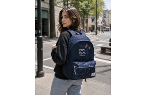 PEPE JEANS LENAY ranac za školu - teget - Img 9