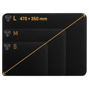 Podloga Gaming Yenkee YPM 47 SPEED TOP L 470x350x3 mm - Img 2