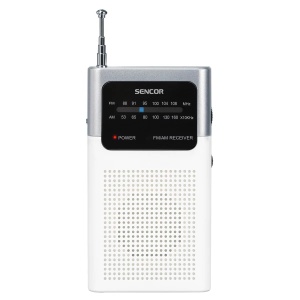 Prenosni radio Sencor SRD 1100 W Tranzistor AM/FM