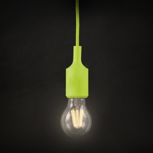 RUSTIK 119 VISILICA 1*E27 ZELENA pvc - Img 6