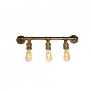 RUSTIK 35 ZIDNA LAMPA W0095-3 3*E27 cupreous