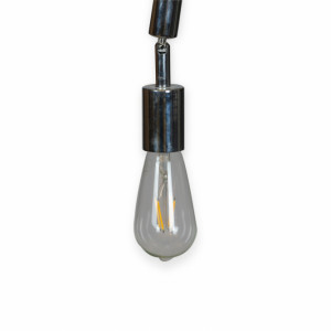 RUSTIK 65 VISILICA 1*E27 crna/hrom - Img 3