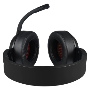 Slusalice Gaming Nubwo N11U LED USB crno crvene - Img 3