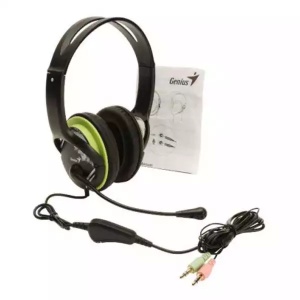 Slušalice sa mikrofonom Genius HS-400A, zelene - Img 1