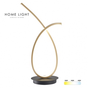 SOLEA 148 STONA LAMPA 12W CCT CRNA/ZLATO