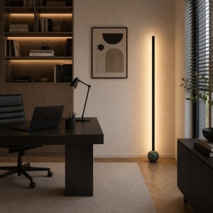 SOLEA 167 PODNA LAMPA 30W 3000K CRNA/ZELENA - Img 2