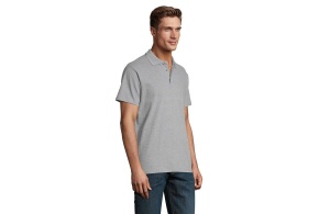 SPRING II muška polo majica sa kratkim rukavima - Grey melange , XXL - Img 2