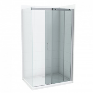 Stakleni paravan COPEN TITAN 120x195cm staklo 8mm providno - Img 1