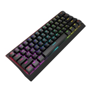 Tastatura Marvo Hecate 61R KG962 mehanička, crveni svičevi, pozadinsko osvetljenje crna - Img 4