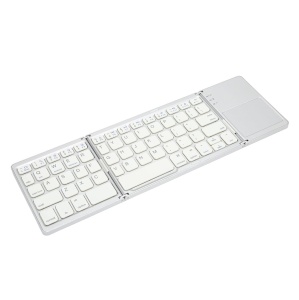 Tastatura Wireless sa touchpadom rasklopiva bela - Img 2