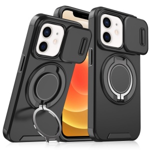 Torbica CamShield Ring stand za iPhone 12/12 Pro 6.1 crna - Img 1