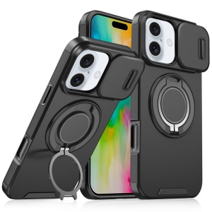 Torbica CamShield Ring stand za iPhone 16 Plus 6.7 crna - Img 4