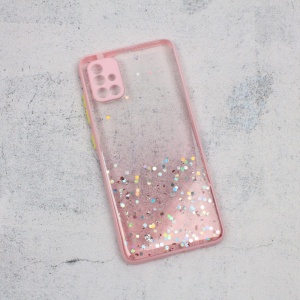 Torbica Frame Glitter za Samsung A515F Galaxy A51 roze - Img 1