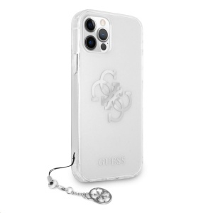 Torbica Guess Hc PC 4G Metal Charm za iPhone 12 Pro Max 6.7 srebrna (GUHCP12LKS4GSI) - Img 2