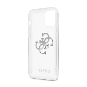 Torbica Guess Hc PC 4G Metal Charm za iPhone 12 Pro Max 6.7 srebrna (GUHCP12LKS4GSI) - Img 4