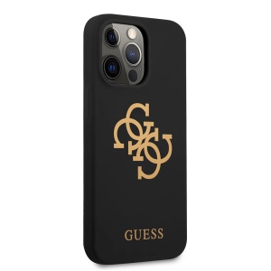 Torbica Guess Hc Silicone za iPhone 13 Pro Max 6.7 crna (GUHCP13XLS4GGBK) - Img 2