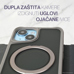 Torbica Magsafe Ring Stand za iPhone 12 6.1 ljubicasta - Img 4