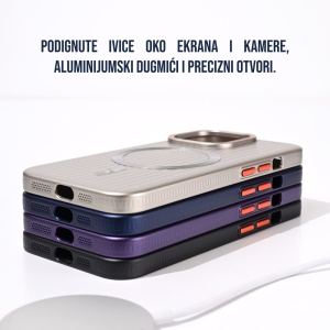 Torbica Magsafe Stripe za iPhone 16 Pro Max 6.9 plava - Img 4
