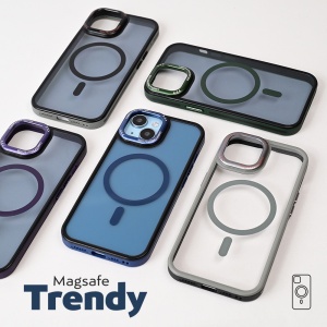 Torbica Magsafe Trendy za iPhone 15 Pro Max 6.7 plava - Img 2