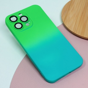 Torbica Rainbow Spring для iPhone 14 Pro Max 6.7 зелёный светло-голубой