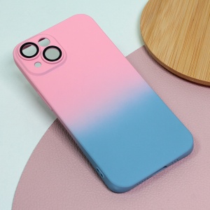 Torbica Rainbow Spring za iPhone 14 6.1 roze plava - Img 1